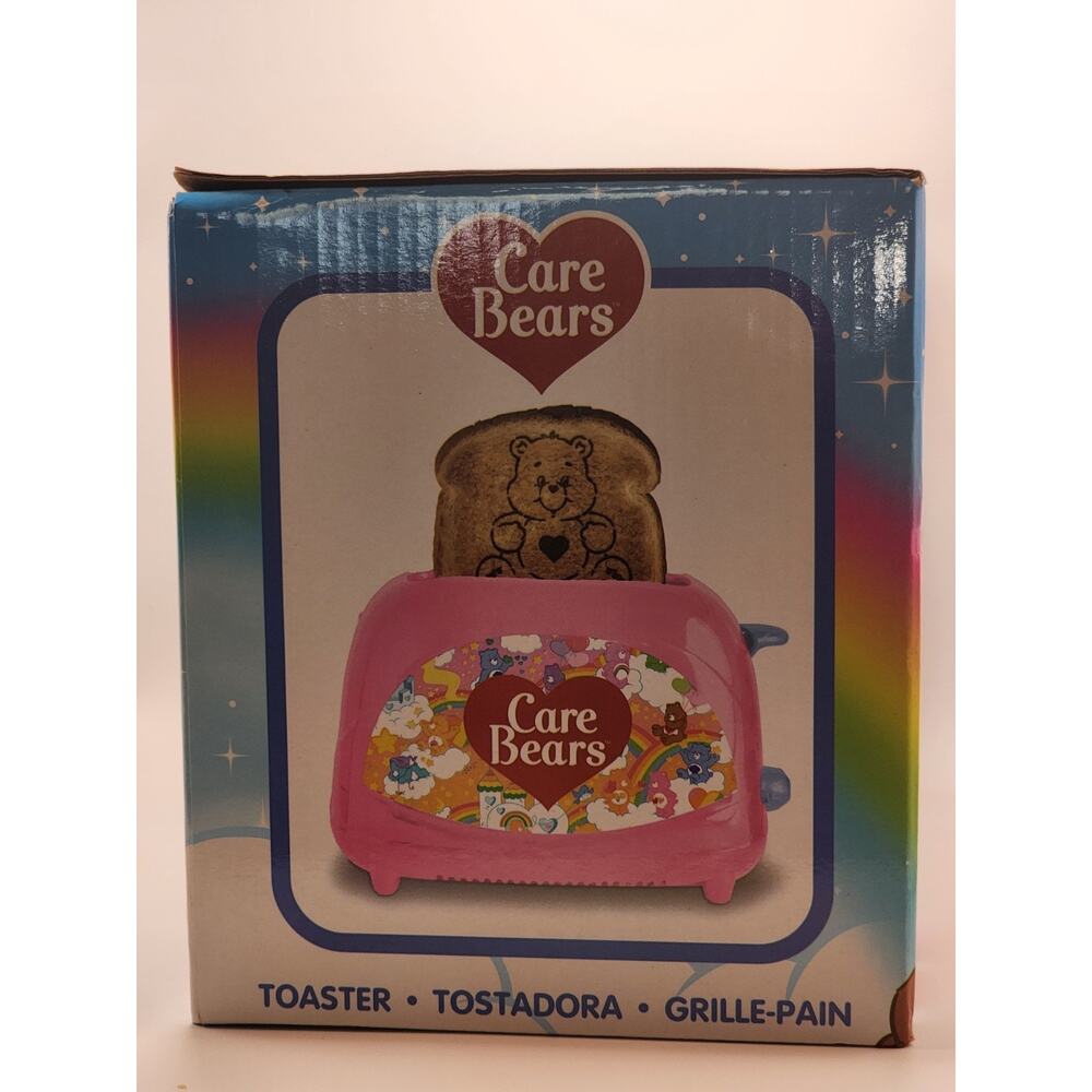 Care Bears Tenderheart Pink Retro Toaster 2 Slice - WORKING!! - Picture 8 of 8